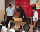 Mangaluru: Milagres Central School students get tips on Fire & health safety